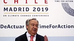 COP25 in Madrid: UN Secretary-General Guterres says planet is 'close to a point of no return'
