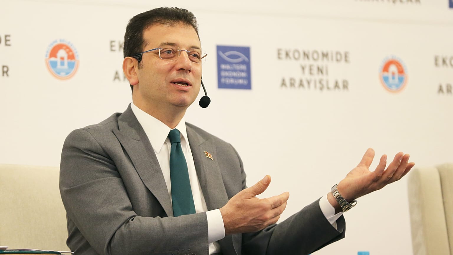 İstanbul Büyükşehir Belediye Başkanı Ekrem İmamoğlu