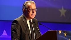 Ο αναπληρωτής υπουργός Προστασίας του Πολίτη, αρμόδιος για την Μεταναστευτική Πολιτική Γιώργος Κουμουτσάκος