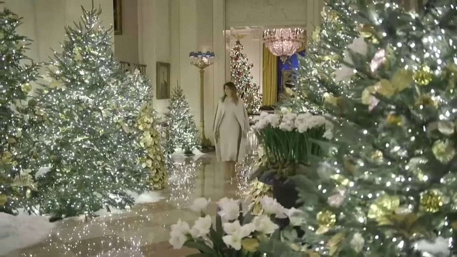 Nach dem Spott - Melanias Weihnachtsdeko 2019: The Spirit of America