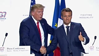 Trump amenaza con más aranceles a Francia por el impuesto a los gigantes digitales