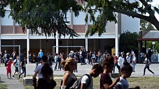 Collège Bétance à Muret dans l’agglomération de Toulouse, le 5 septembre 2017.