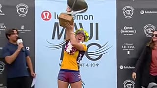 Surf: l'hawaiana Carissa Moore vince il titolo mondiale femminile