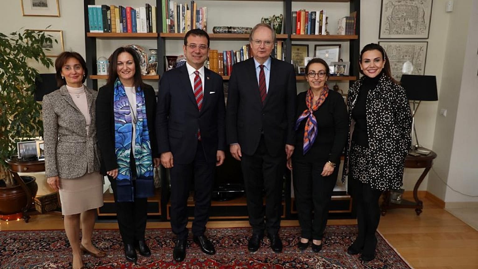 AB temsilcilerinin konuğu olan İmamoğlu: Türkiye Avrupa'nın bir parçası
