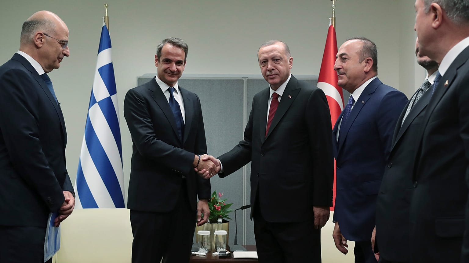 Από τη συνάντηση Μητσοτάκη - Ερντογάν το 2019 στην Νέα Υόρκη