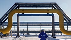 A section of the Power of SIberia pipeline to China