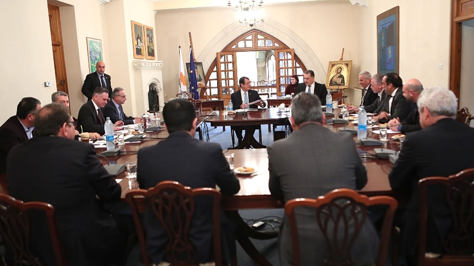 Κύπρος:  Οι εξελίξεις στο Κυπριακό σήμερα στο Εθνικό Συμβούλιο