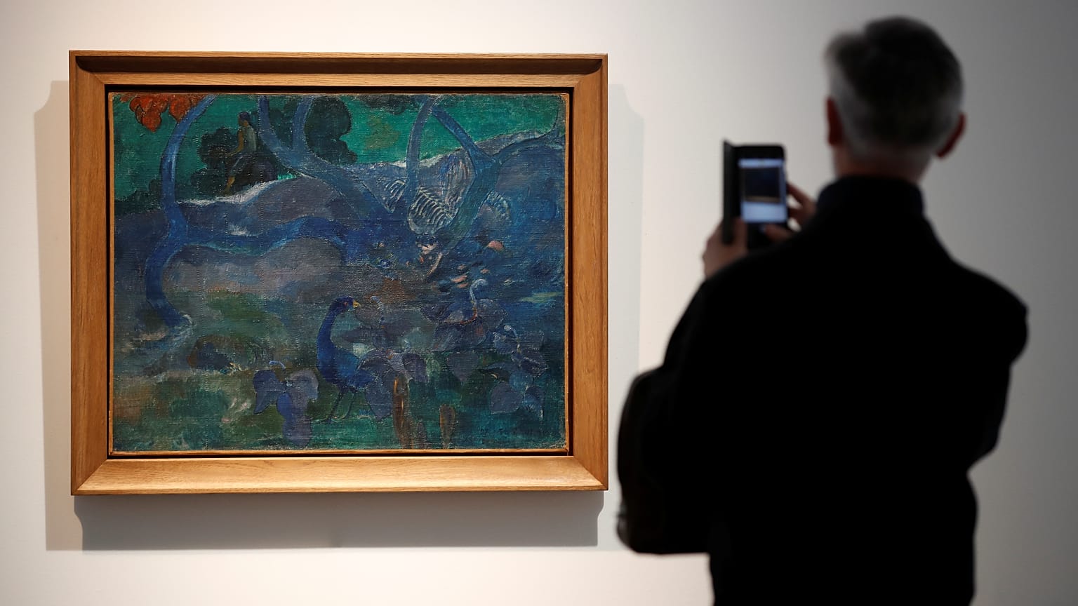 Paul Gauguin'in "Te Bourao II" adlı tablosu