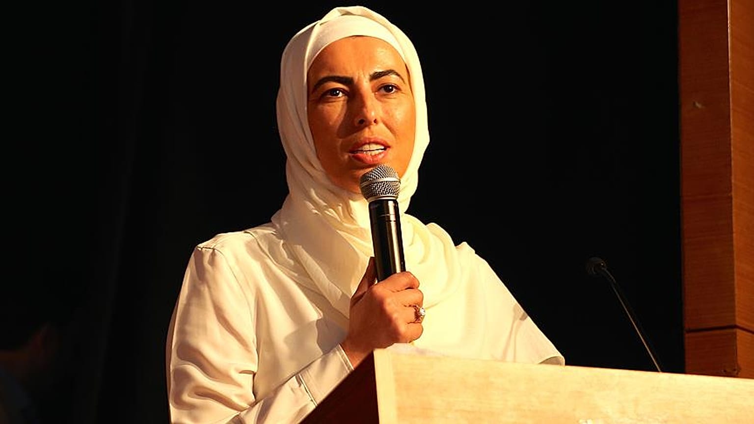 Nihal Olçok, Ahmet Davutoğlu'nun partisinin kurucular kurulunda 