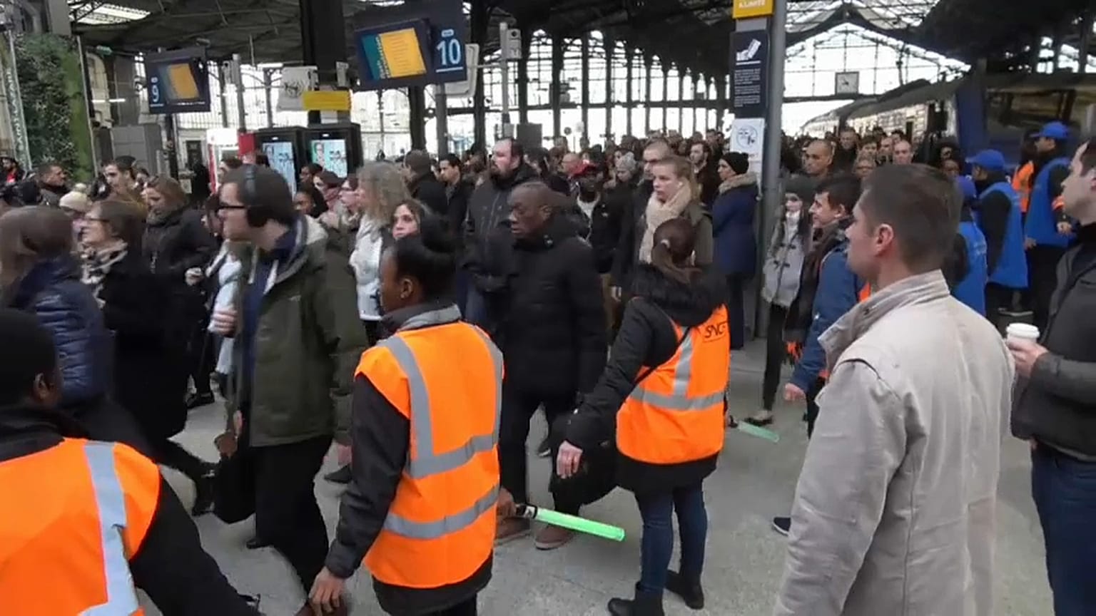 Streik in Frankreich - Proteste gegen Rentenreform