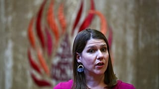 Britain's Liberal Democrats leader Jo Swinson.