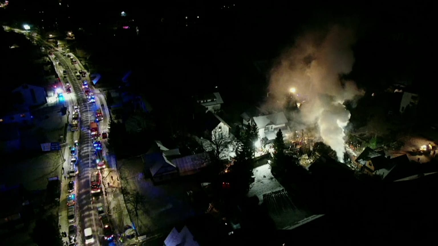 Seis mortos em explosão de gás numa estância de esqui