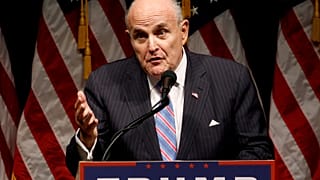 Auf geheimer Mission? Trump-Anwalt Giuliani (75) in der Ukraine