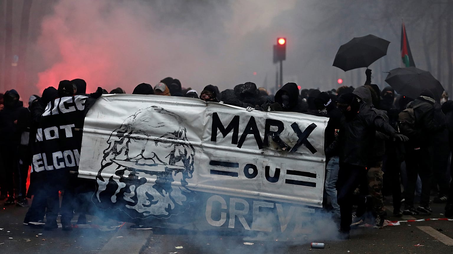 Franceses contestam projeto de reforma das pensões