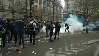 Los franceses en la calle contra la reforma de las pensiones