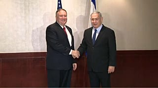Netanyahu e Pompeo em Lisboa com tensão como pano de fundo