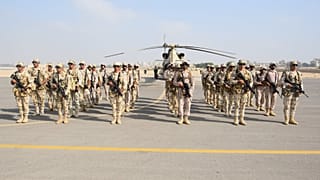 صورة للجيش المصري رفقة الجيش الإماراتي خلال تدريب عسكري