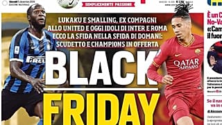 Roma ve Inter'den 'Black Friday' manşeti sebebiyle Corriere dello Sport'a yaptırım