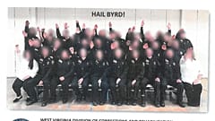 Nazi selamı veren cezaevi çalışanı kursiyerler