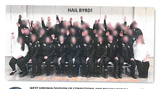 Nazi selamı veren cezaevi çalışanı kursiyerler