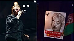 U2 Saitama Arena'da şarkılarını Tetsu Nakamura için söyledi - AFP