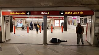 Erdőkben bujkálnak a hajléktalanok a fagy elől 