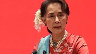 Myanmar Devlet Danışmanı (Devlet Başkanı) Aung San Suu Kyi