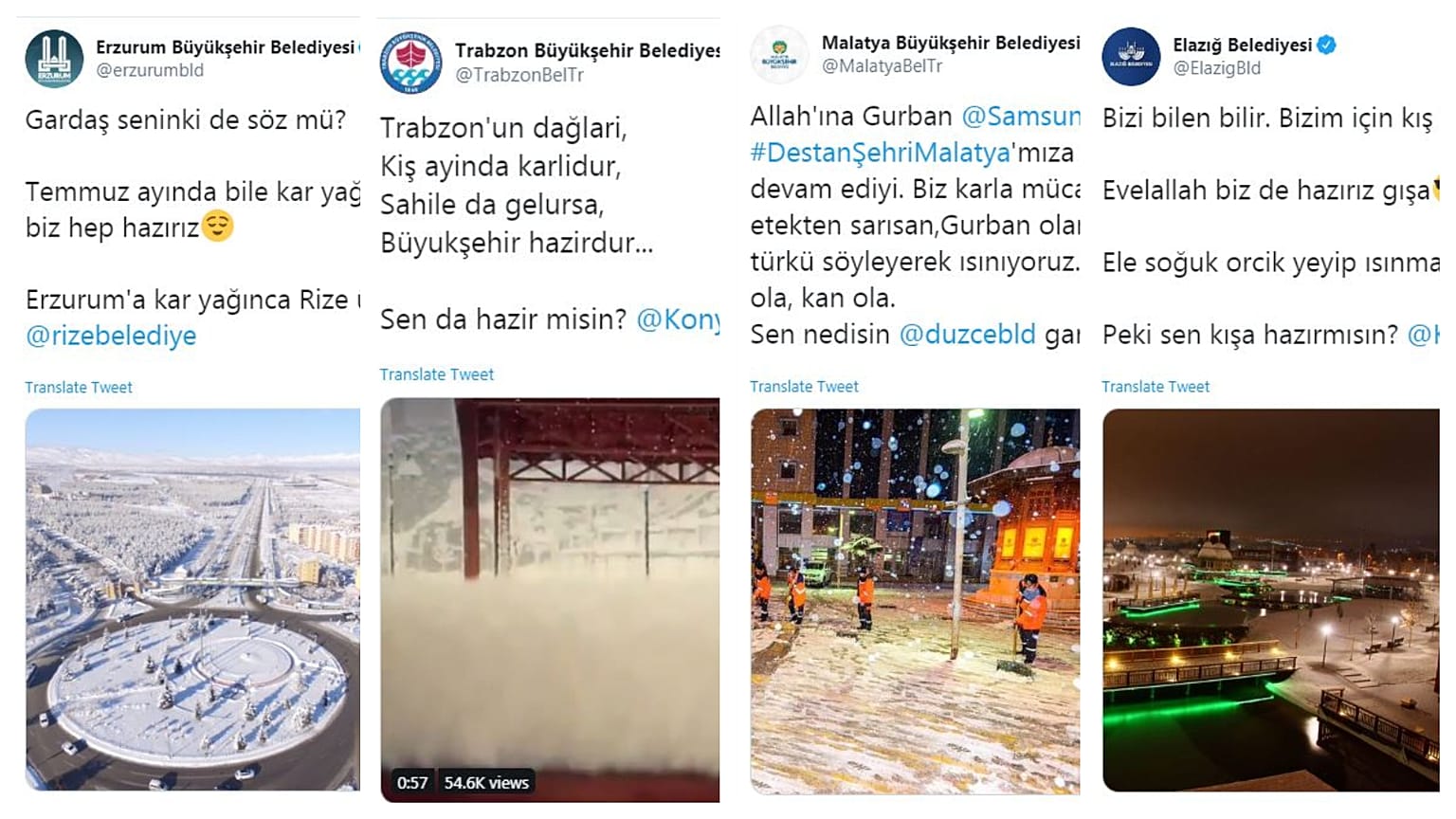 Belediyelerin sosyal medyadaki sohbeti