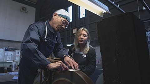Japanese artisans sharpen their traditional skills