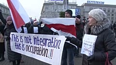 Proteste in Minsk: Sorge vor Angliederung an Russland