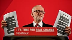 Britain's opposition Labour Party leader Jeremy Corbyn attends a general election campaign event in London, Britain November 27, 2019.