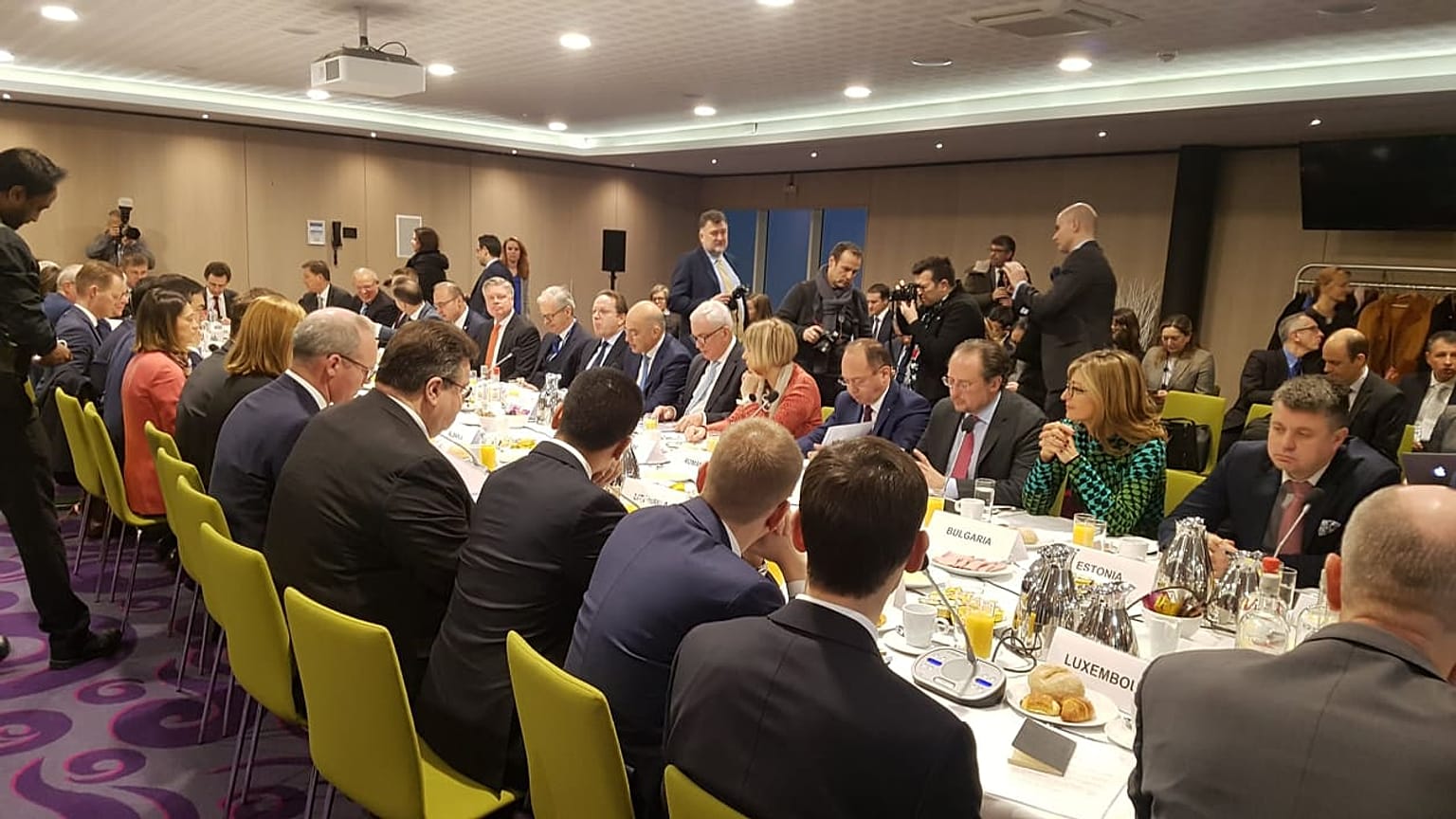 Το πρόγευμα εργασίας των Υπουργών Εξωτερικών της ΕΕ