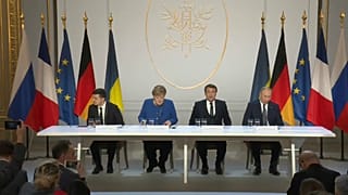 Putin e Zelensky acordam cessar-fogo