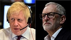 Boris Johnson und Jeremy Corbyn 