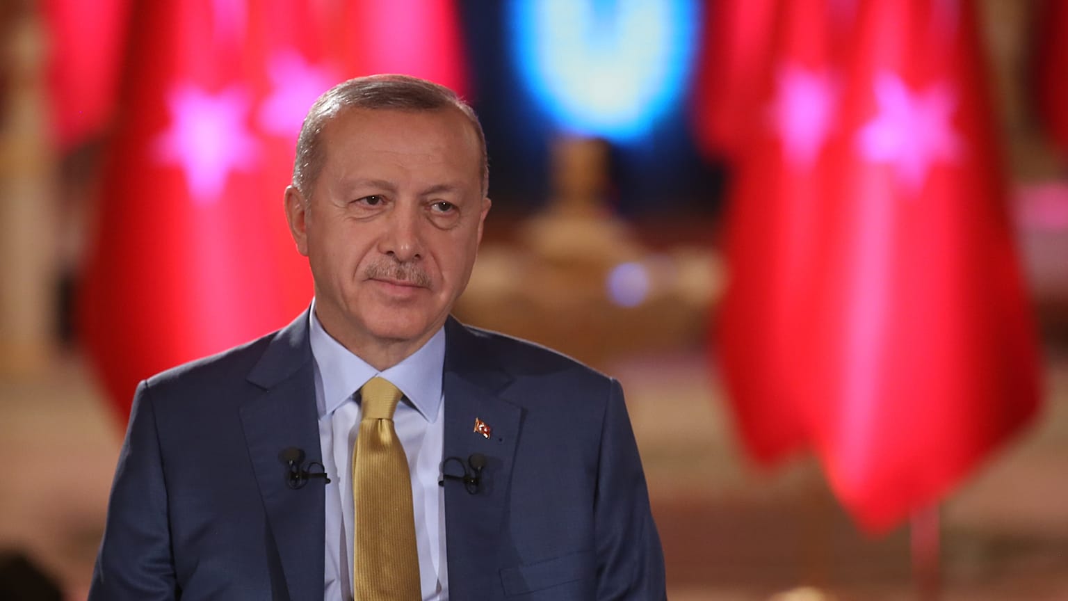 Türkiye Cumhurbaşkanı Recep Tayyip Erdoğan, TRT ortak yayınındaki "Cumhurbaşkanı Özel" programında gündeme ilişkin açıklamalarda bulundu. ( Mustafa Kamacı - Anadolu Ajansı )