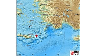 Σεισμός 5,3 Ρίχτερ στην Κρήτη και 4,1 στην Κέα