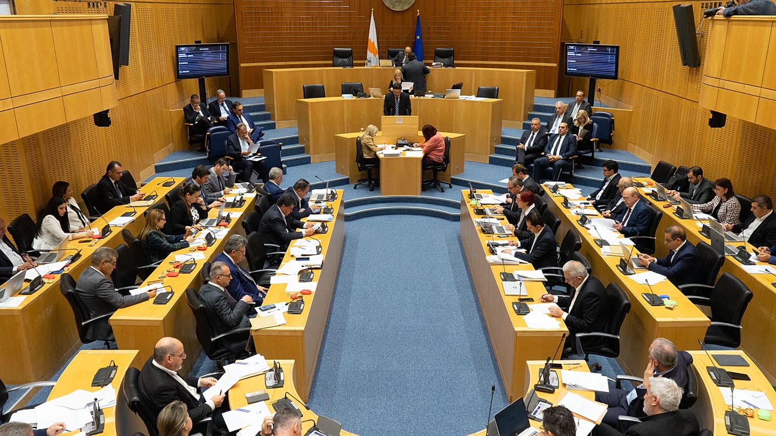 Συζήτηση για ψήφιση Κρατικού Προϋπολογισμού 2020 στην Ολομέλεια της Βουλής των Αντιπροσώπων