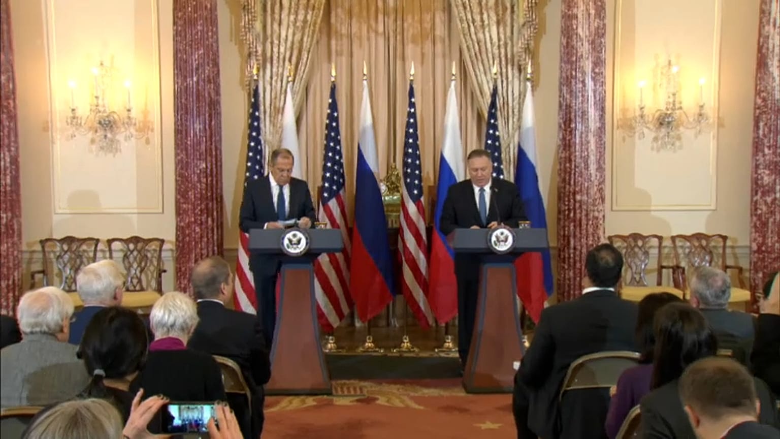 Szergej Lavrov Wahingtonban – fókuszban Ukrajna