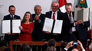 México, EEUU y Canadá firman el nuevo acuerdo comercial T-MEC