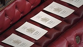The House of Lords is pictured ahead of the State Opening of Parliament by Queen Elizabeth II, at the Palace of Westminster in London, Britain October 14, 2019.