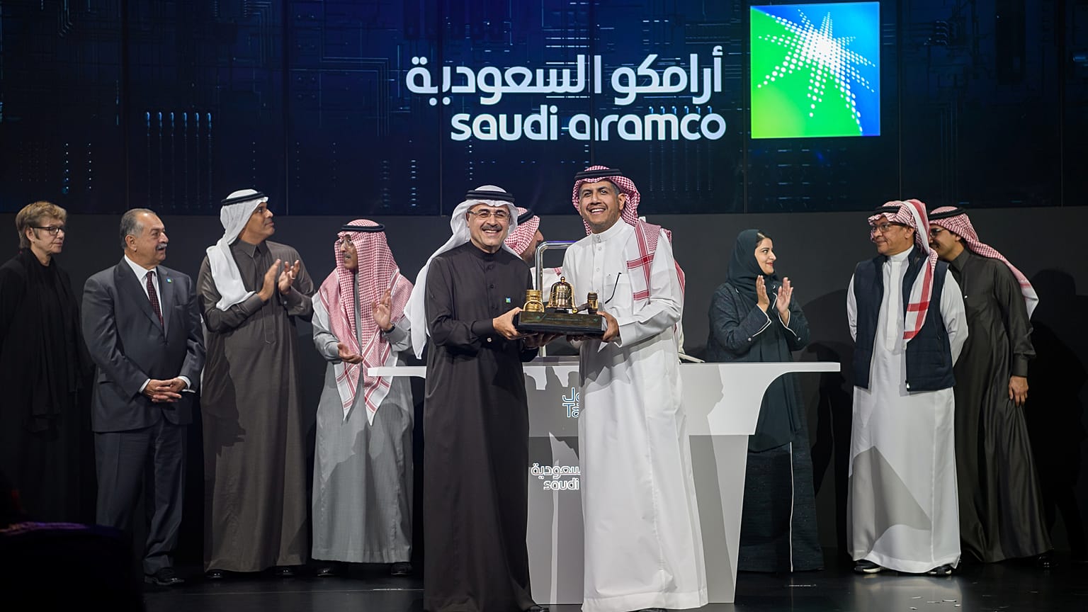 Aramco vola in borsa
