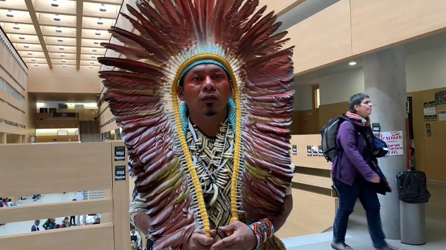 Ninawa, residente de la Amazonia brazileña