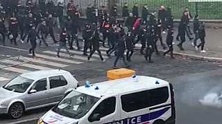 GS taraftarları Paris'te