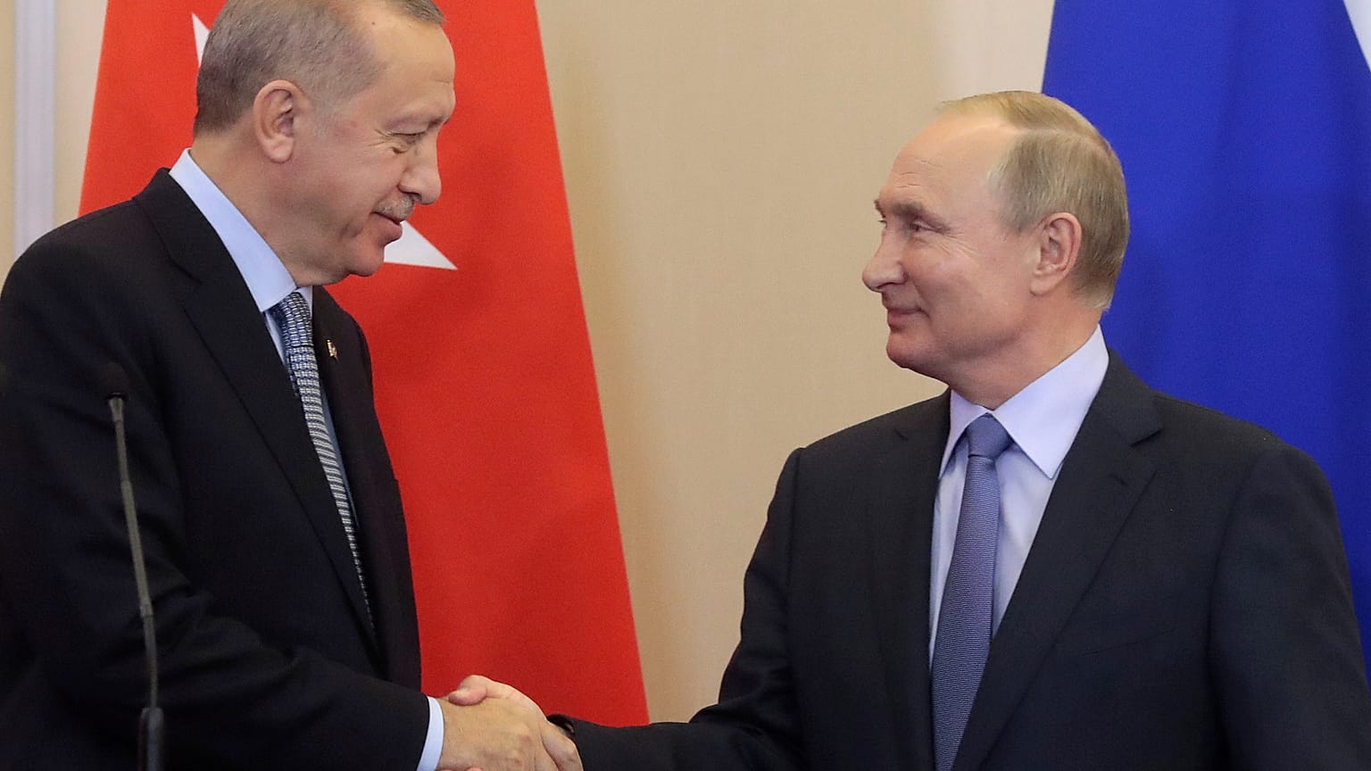 Cumhurbaşkanı Recep Tayyip Erdoğan ve Rusya Devlet Başkanı Vladimir Putin