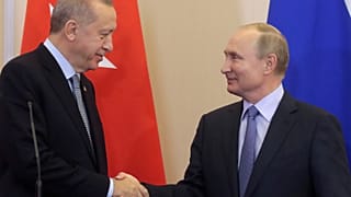 Cumhurbaşkanı Recep Tayyip Erdoğan ve Rusya Devlet Başkanı Vladimir Putin