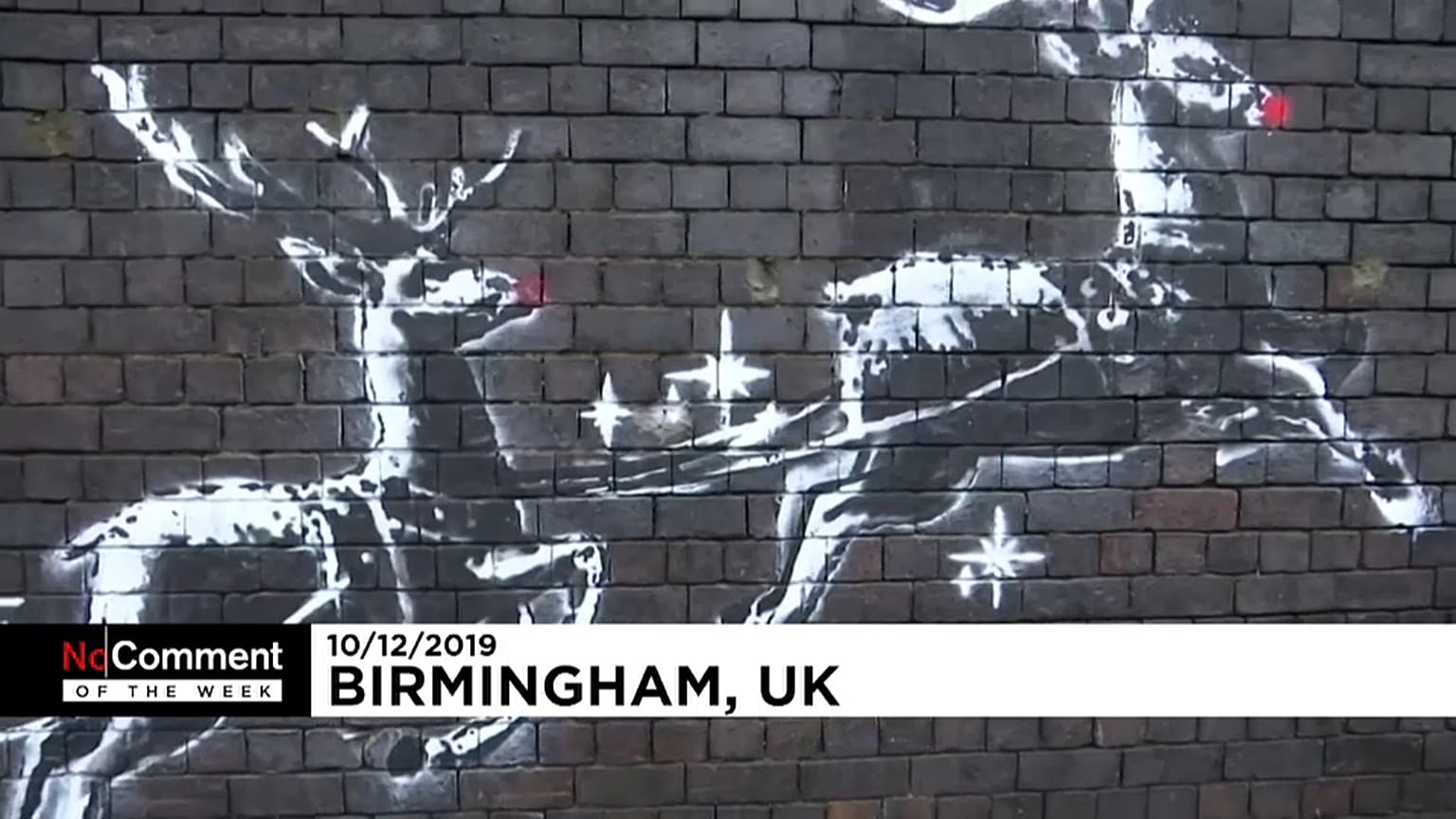 A banana de Cattelan e a obra de Bansky esta semana no "No Comment"