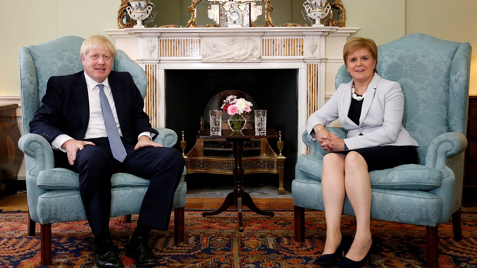 UK PM tells Sturgeon he's against a second Scottish independence vote