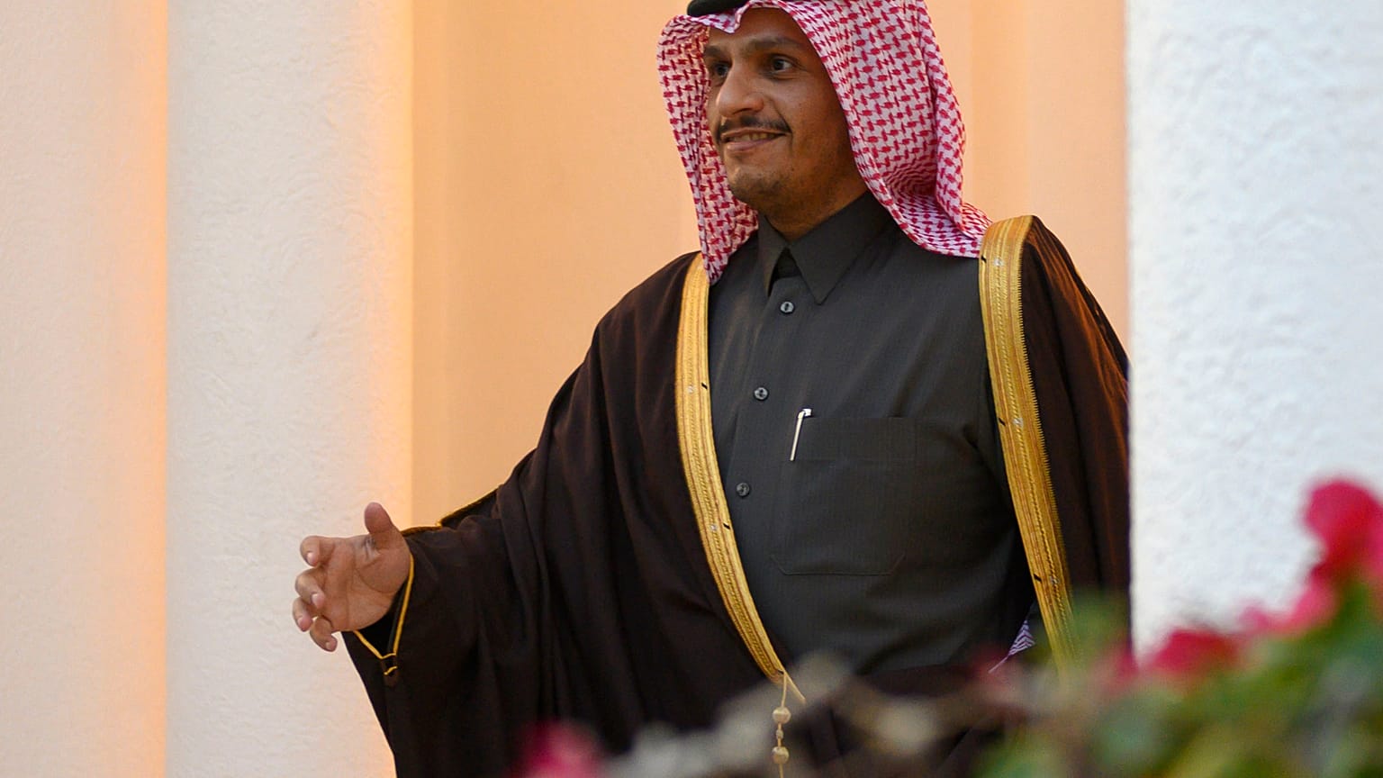 وزير الخارجية القطري الشيخ محمد بن عبد الرحمن آل ثاني. 13/01/2019