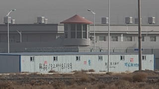 Doğu Türkistan'da bir kamp