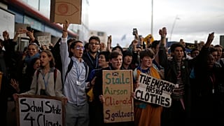 Διαμαρτυρία κατά των ηγετών στη Μαδρίτη